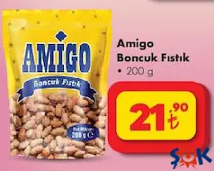 AMİGO BONCUK FISTIK 200 G